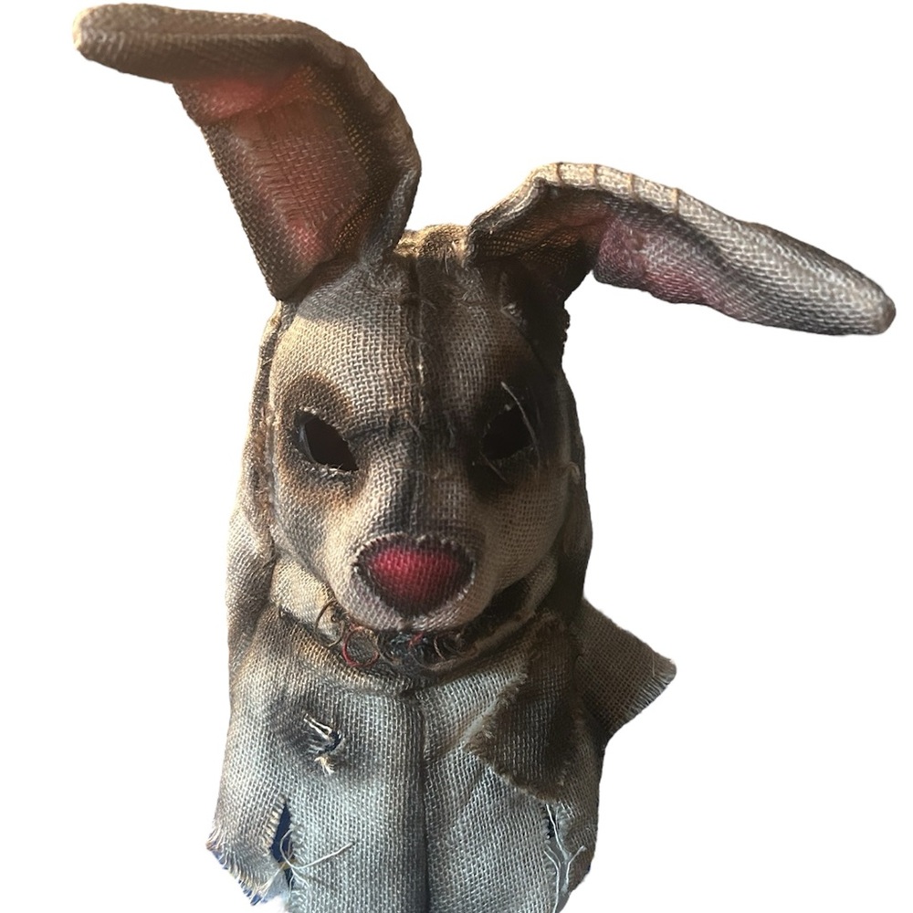 Scary bunny mask for Halloween